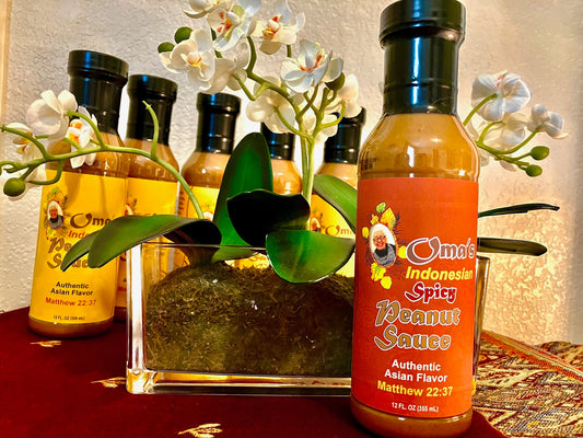 Authentic Indonesian Peanut Sauce - Spicy